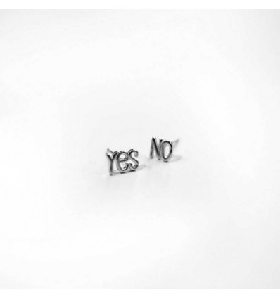 Сережки "Yes No"
