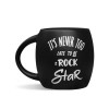 Чашка чорна «Rock star»