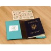 Обкладинка для паспорта 1.0 Горіх-Тіффані