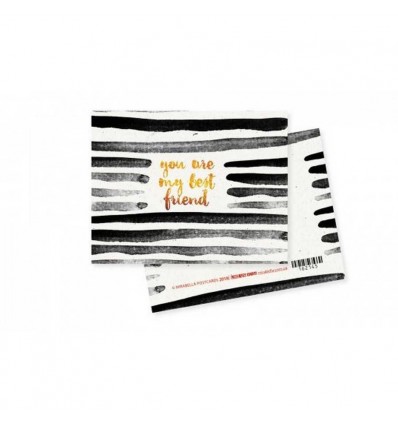 Мини-открытка "Best friend"