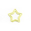 Скріпка "Star" Yellow