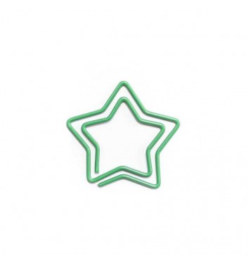Скрепка "Star" Green
