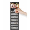Мотиваційний скретч-постер "100 справ FOOD edition"