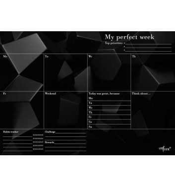 Щотижневий планер відривний A4 “My perfect week”