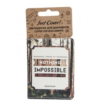 Обкладинка на ID картку "Nothing impossible"