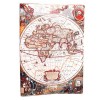 Обложка на паспорт "Цветная карта мира"