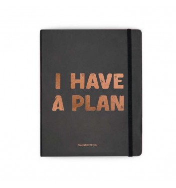 Планер «I have a plan» Чорний