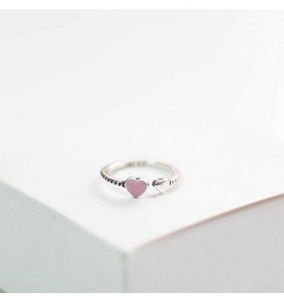 Каблучка Argent jewellery Heart pink