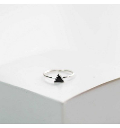 Кольцо Argent jewellery Black triangle