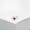 Кольцо Argent jewellery Red heart
