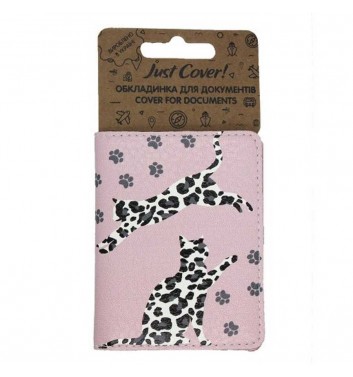 Обложка на ID карточку Just cover Леопардовые коты