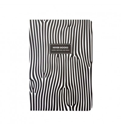 Скетчбук Hiver Books Zebra: А5 (XL)