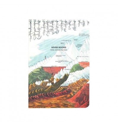Скетчбук Hiver Books Mountain and River: А5 (XL)