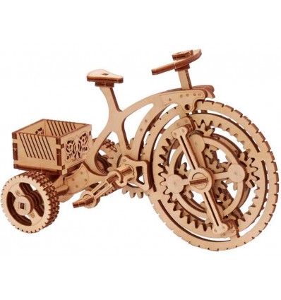 Механический 3D пазл Wood Trick Велосипед