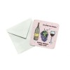 Мини открытка EgiEgi Cards Вино