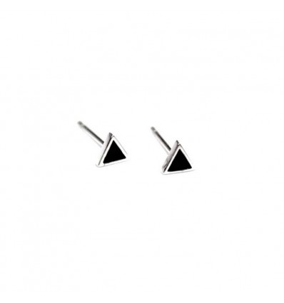 Сережки Argent jewellery Black Triangles