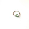 Каблучка Argent jewellery Two green leaves