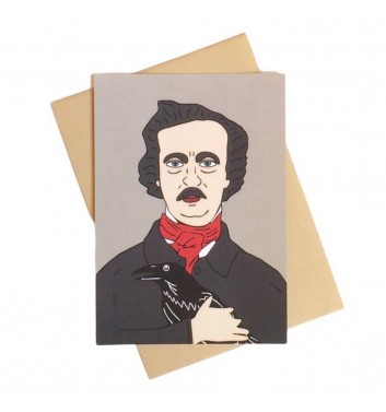 Открытка Unicorn and Wine Edgar Allan Poe