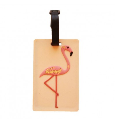 Бірка для багажу Take me away Flamingo Pink