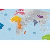 Скретч карта мира 1dea.me Travel Map Silver World