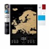 Скретч карта Європи Travel Map «Black Europe»