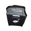 Lunch-bag Leaf Flamingos