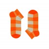 Короткие носки Sox Gray Orange Tartan