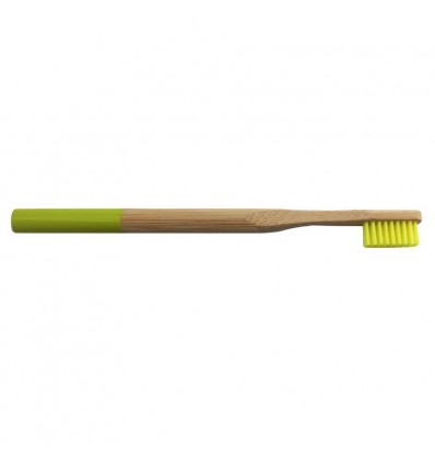 Бамбукова зубна щітка Leaf Light Green