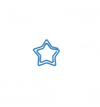 Скріпка "Star" Blue