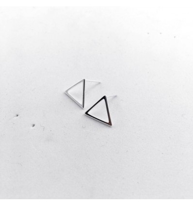 Серьги Argent jewellery Thin triangles