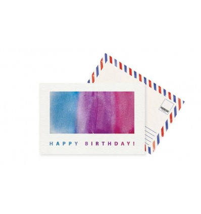 Листівка Mirabella postcards Happy Birthday Space