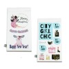 Книга с наклейками (33 Письма) Sticker Book For Real City Girl Chic, Chicardi Olena Redko