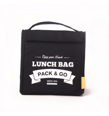 Lunch-bag Pack and Go M Чорний