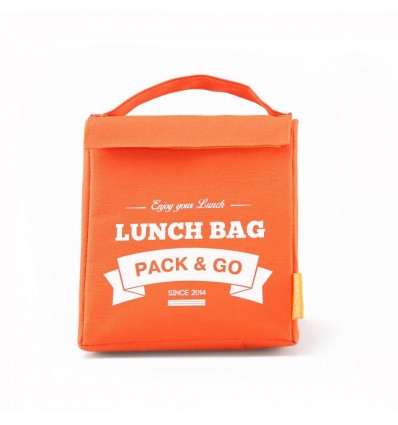 Lunch-bag Pack and Go M Помаранчевий