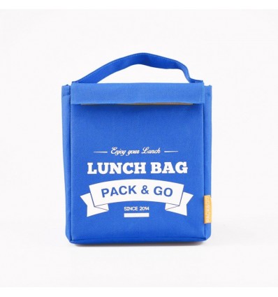 Lunch-bag Pack and Go M Голубой