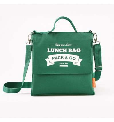 Lunch-bag Pack and Go L+ Зеленый