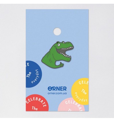 Значок Orner Store Dino likes