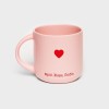 Чашка рожева Orner Store Мрій Живи Люби