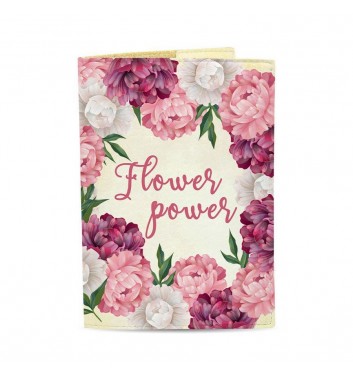 Обложка на паспорт Just cover Flower Power