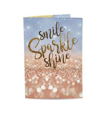 Обложка на паспорт Just cover Smile Sparkle Shine