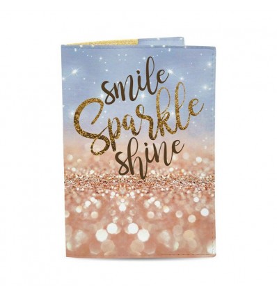 Обложка на паспорт Just cover Smile Sparkle Shine