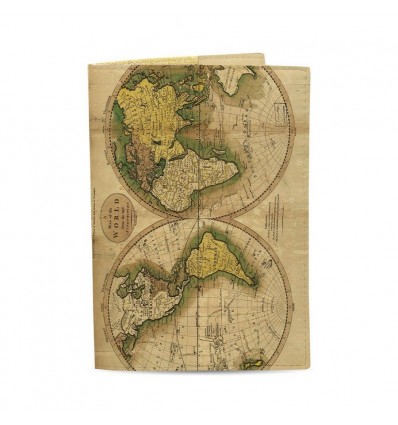 Обложка на паспорт Just cover Карта мира
