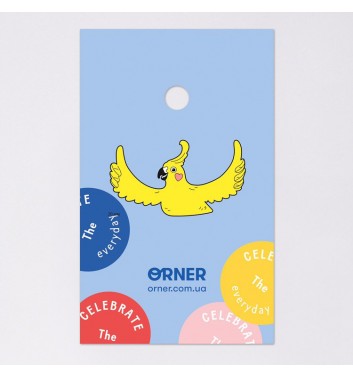 Значок Orner Store Попугай