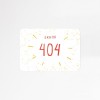 Міні-листівка Юрчикмалює "Помилка 404"