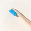 Бамбукова зубна щітка Leaf Dark Blue