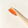 Бамбуковая зубная щетка Leaf Orange