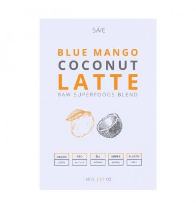 Смесь Суперфуд Ponko Blue mango coconut latte 60г