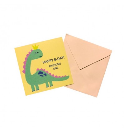 Міні листівка EgiEgi Cards Happy B-Day awesome one