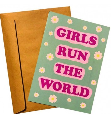 Открытка EgiEgi Cards Girls run the world