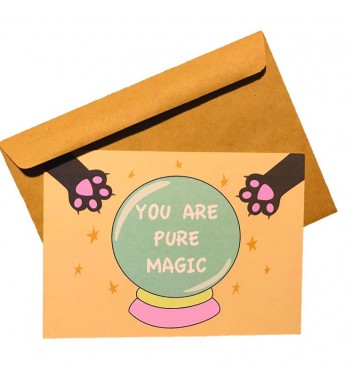 Открытка EgiEgi Cards You are pure magic